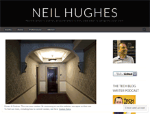 Tablet Screenshot of neilchughes.com